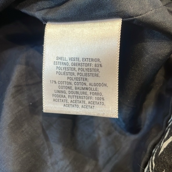 Anthropologie Maeve Fieldnotes button front Black White Tribal Striped Skirt 2 - Picture 14 of 14